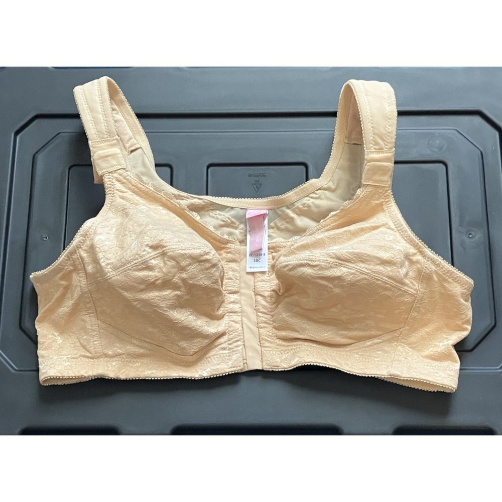 New Comfort Choice Bra, Front Snaps, Size 38 C Bras, Comfort Choice